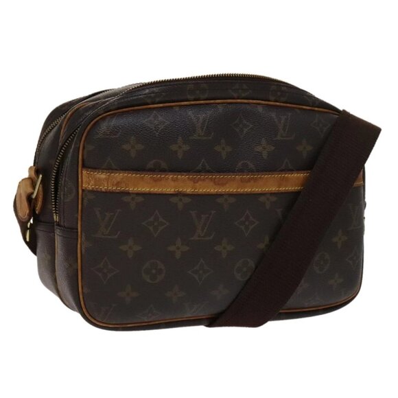LOUIS VUITTON Monogram Reporter PM Shoulder Bag - Picture 1 of 15